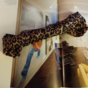 {J.Crew} Cheetah Head Wrap